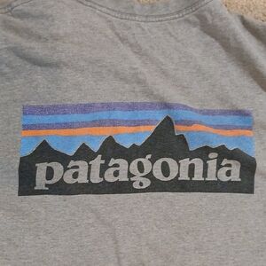 Patagonia Mens Light Gray Short Sleeve Tee